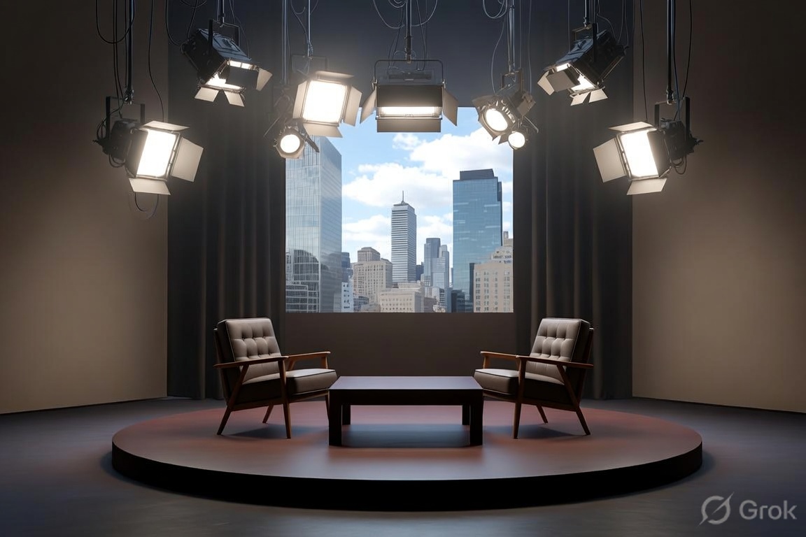 Talk Show Set
