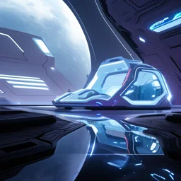 Private Jet Interior