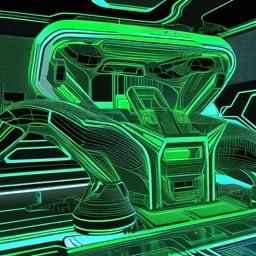 Private Jet Interior