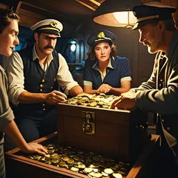 Private Jet Interior