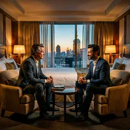 Private Jet Interior