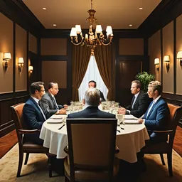 Private Jet Interior